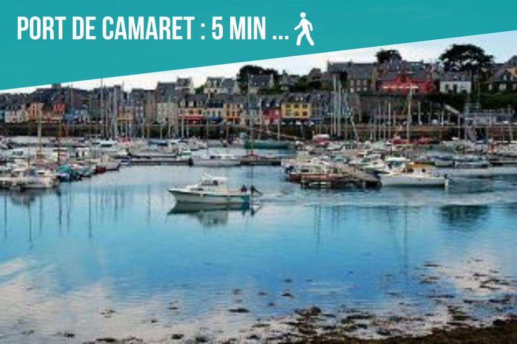 Ti Rouz/Wifi/Port A Pieds Vila Camaret-sur-Mer Exterior foto
